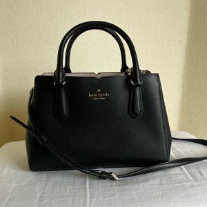 Kate Spade Tippy Purse - Black Leather